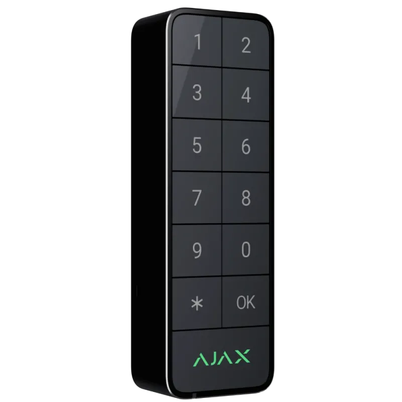 Ajax Superior Keypad Outdoor Fibra graphite Дротова клавіатура