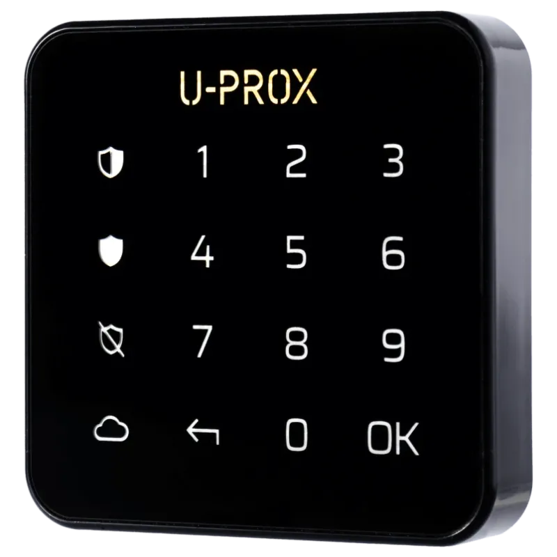 U-Prox Keypad G1 Black Бездротова сенсорна клавіатура для однієї групи