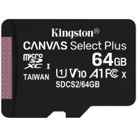 Kingston microSDXC 64GB (SDCS2/64GBSP) Карта пам'яті