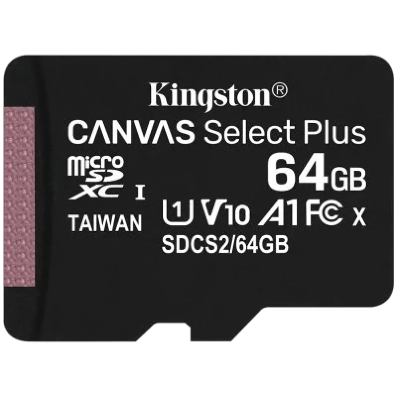 Kingston microSDXC 64GB (SDCS2/64GBSP) Карта пам'яті