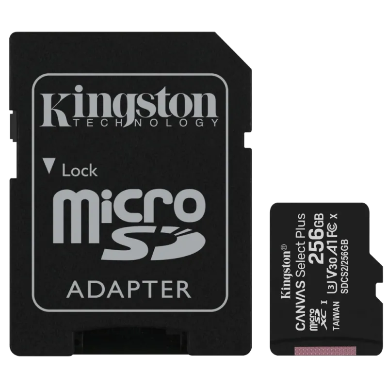 Kingston 256Гб Карта пам’яті microSDXC