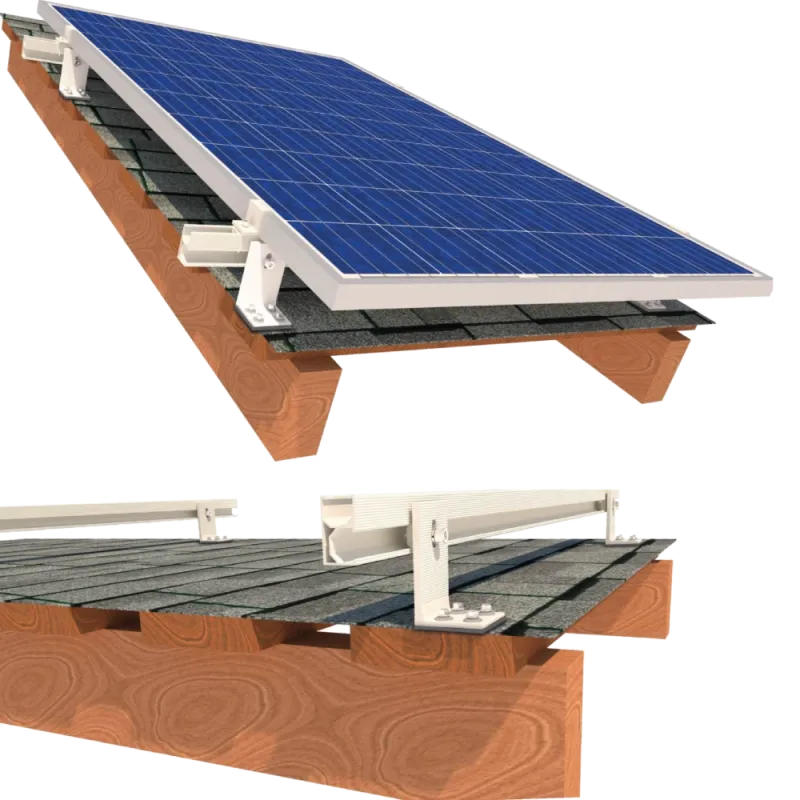 InstallKit IK-XL-B-4 крепления 4 солнечных панелей до 1145мм битумная черепица Комплект