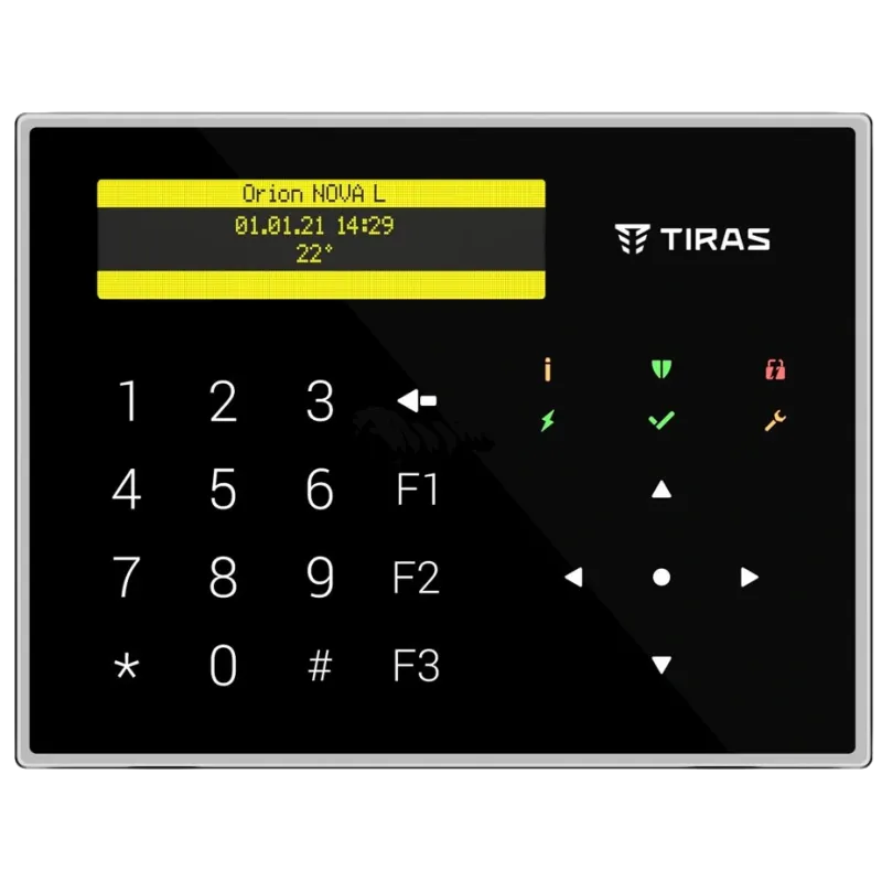 Tiras K-GLCD+(black) Клавіатура