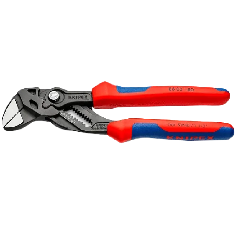 KNIPEX 86 02 180 Клещи переставные-гаечный ключ