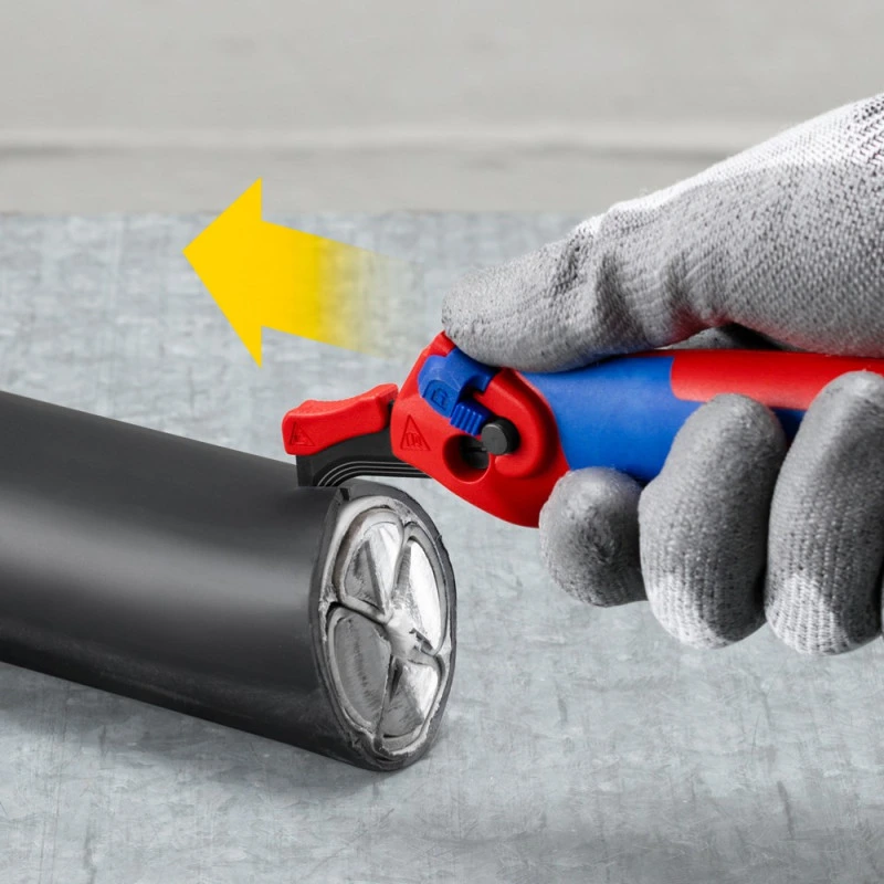 KNIPEX 16 50 145 SB Нож с пяткой