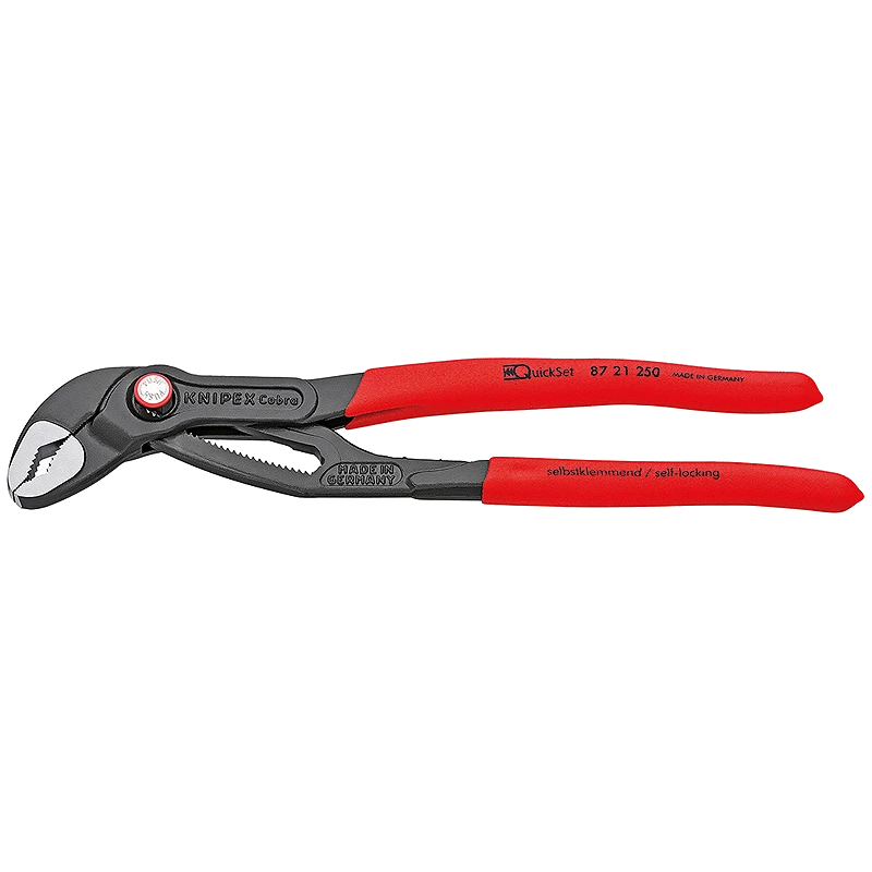 KNIPEX KNIPEX 87 21 250 QuickSet (с автоспуском) Сантехнические клещи