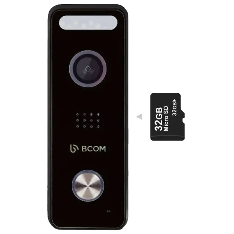 BCOM BT-400FHD/T Black SD Вызывная панель