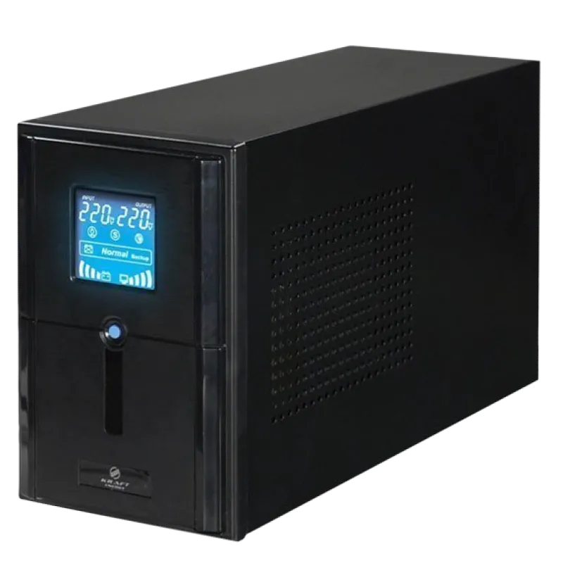 Kraft KRF-PSW1000VA/800W(LCD) Джерело безперебійного живлення батарея 24V
