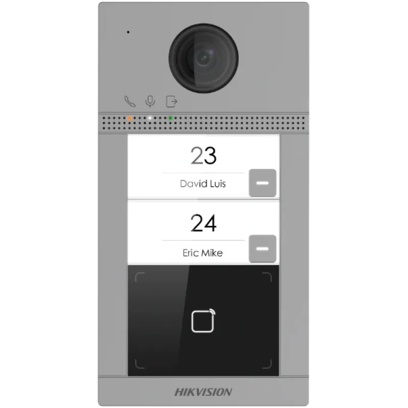 DS-KV8213-WME1(C)/Flush Вызывная панель с Wi-Fi
