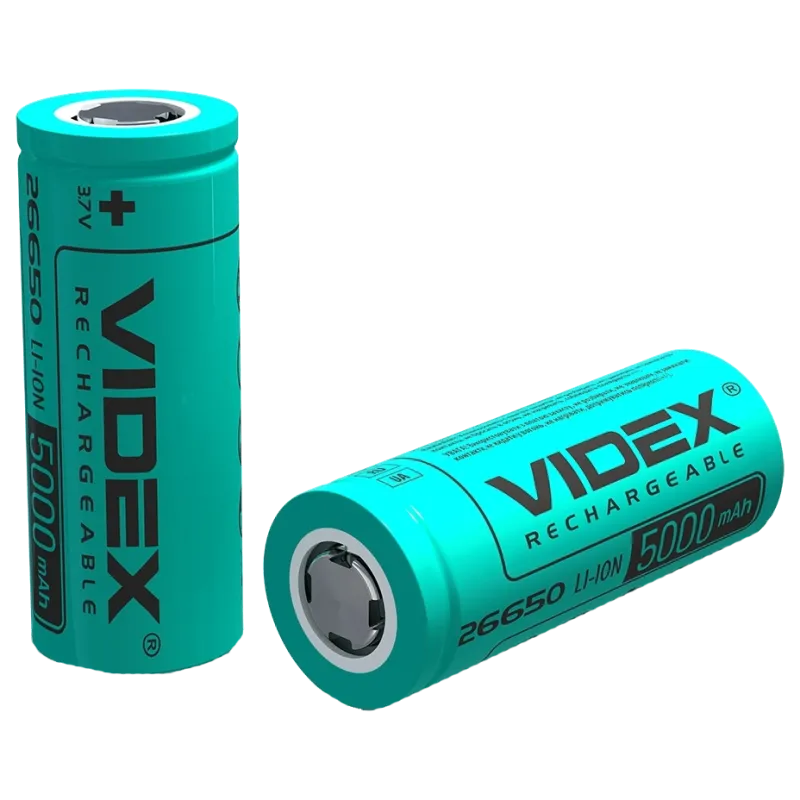 Videx Li-ion 26650 5000mAh Аккумулятор