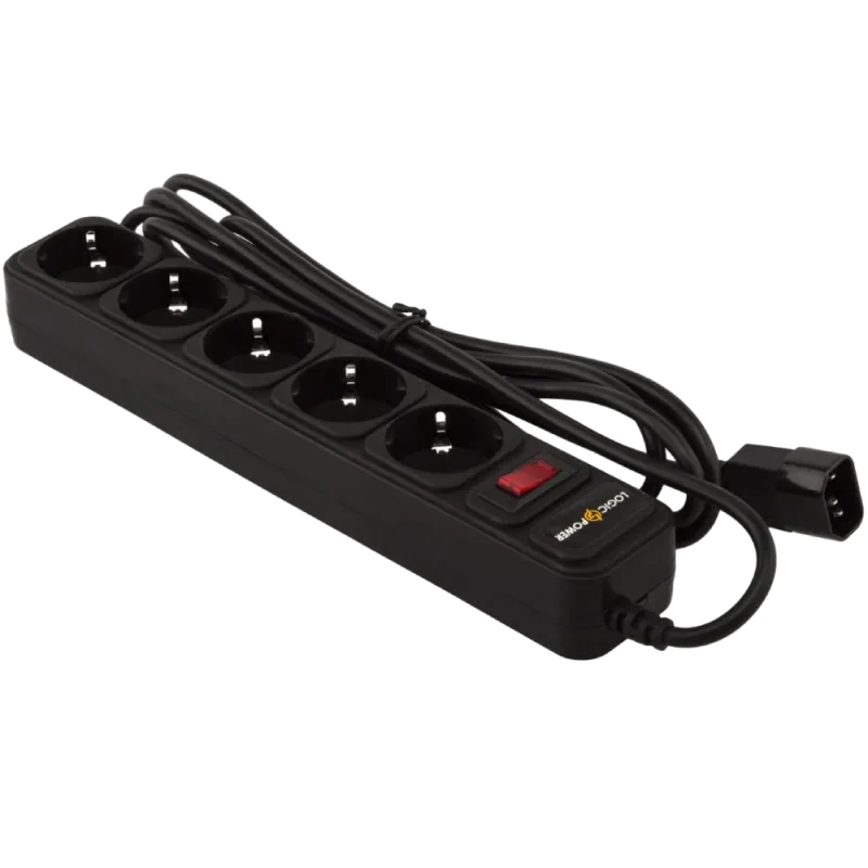 LogicPower LP-X5-UPS-3 Подовжувач мережевий для ДБЖ (фільтр)