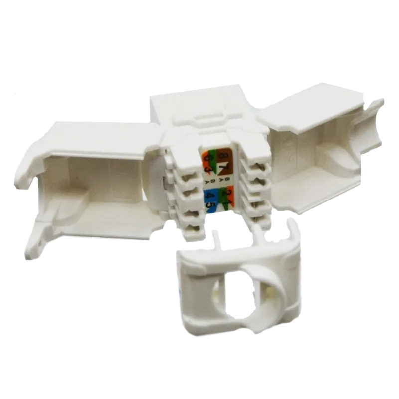 LW LW-KJ6A-04-C6A Модуль KeyStone RJ45 UTP, кат. 6a, безинструментый, Slim