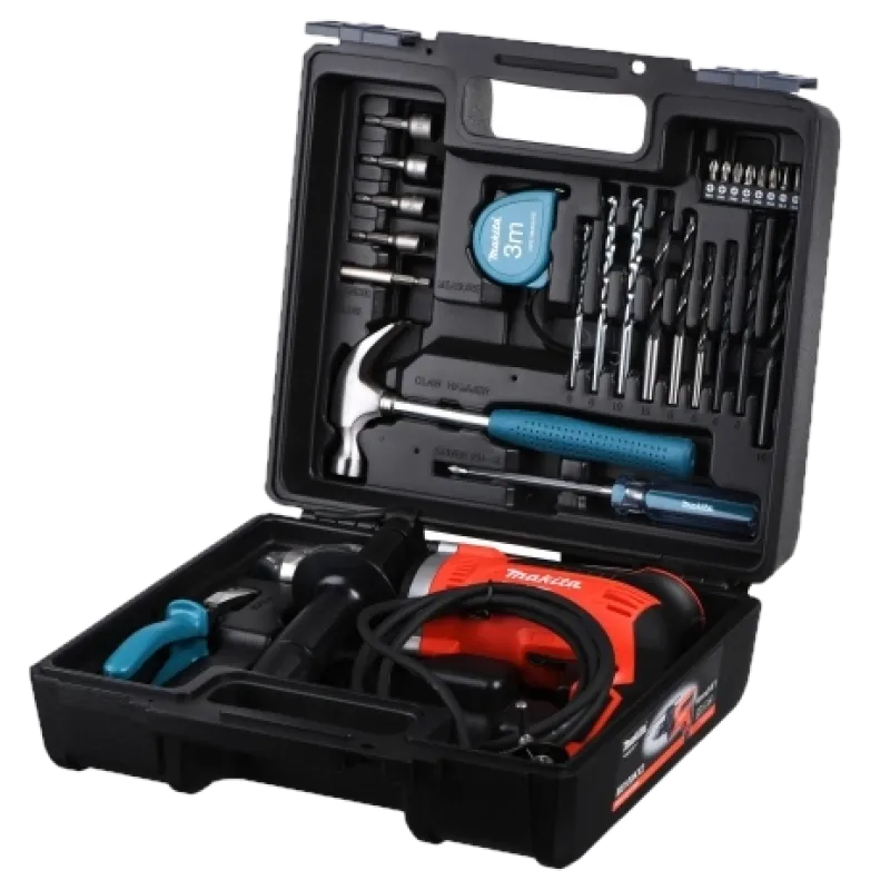Makita M8100KX2 Дрель ударная + комплект ручного и расходного инструмента