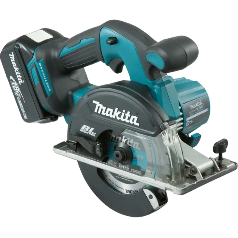 Makita DCS 551 RMJ Аккумуляторная дисковая пила по металлу