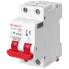 Enext e.mcb.stand.60.2.C50, 2р, 50А, C, 6кА Модульный автоматический выключатель