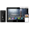 Neolight MEZZO Hybrid Black + OPTIMA IPW Black Комплект видеодомофона