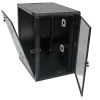 19", 18U Шкаф 600х800х907мм, акриловое стекло, черный