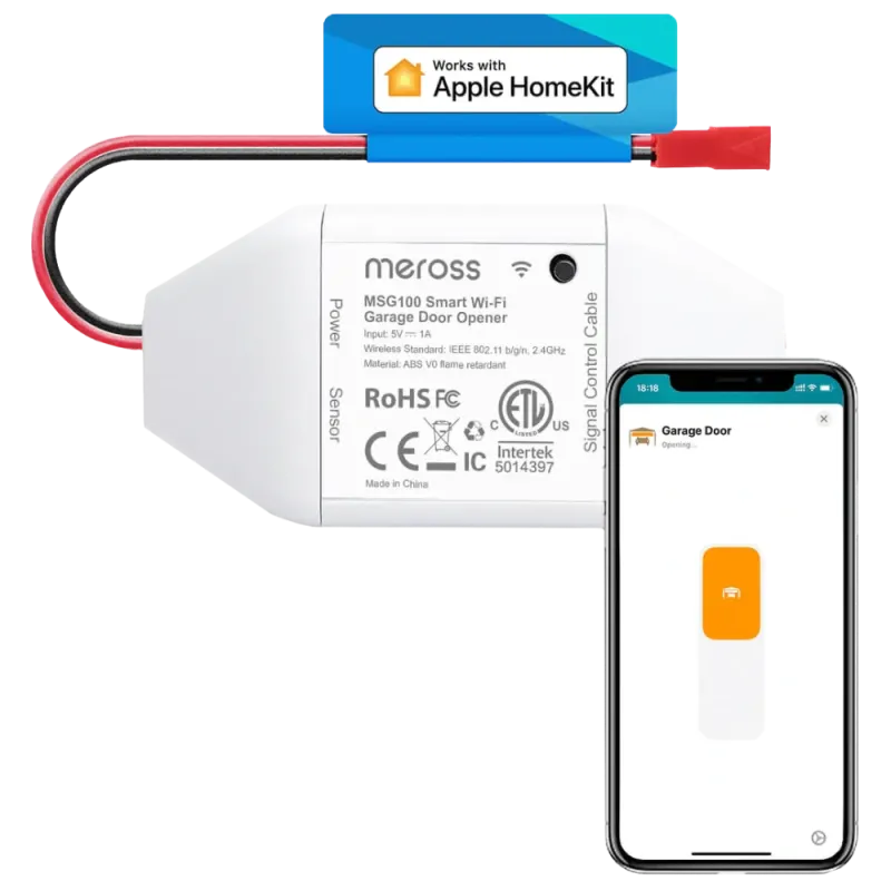 Meross MSG100HK(EU) Умное устройство открытия гаражной двери