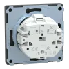 Schneider Electric Merten System Design MTN2300-6034 РОЗЕТКА з/к і шторкою АНТРАЦИТ