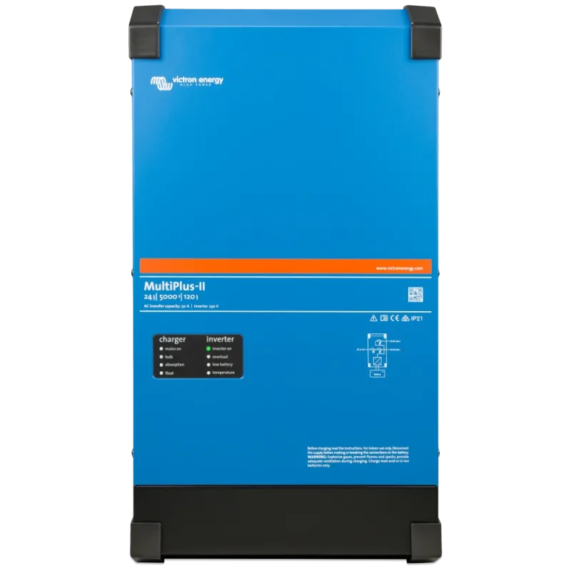 VictronEnergy MultiPlus-II 24/5000/120-50 однофазний чиста синусоїда Інвертор
