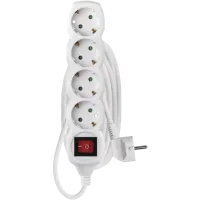 EMOS P1423R 4 розетки 3 м Сетевой удлинитель