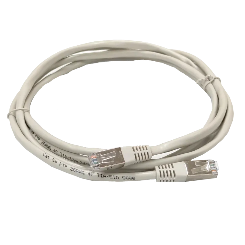 Kingda PAFT4050 Патч-корд FTP, 0.5 м, кат. 5e, серый
