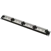NVC-PN-12/24 CAT5/CAT6 19" 1U 24 порта экранированная Патч-панель Hypernet
