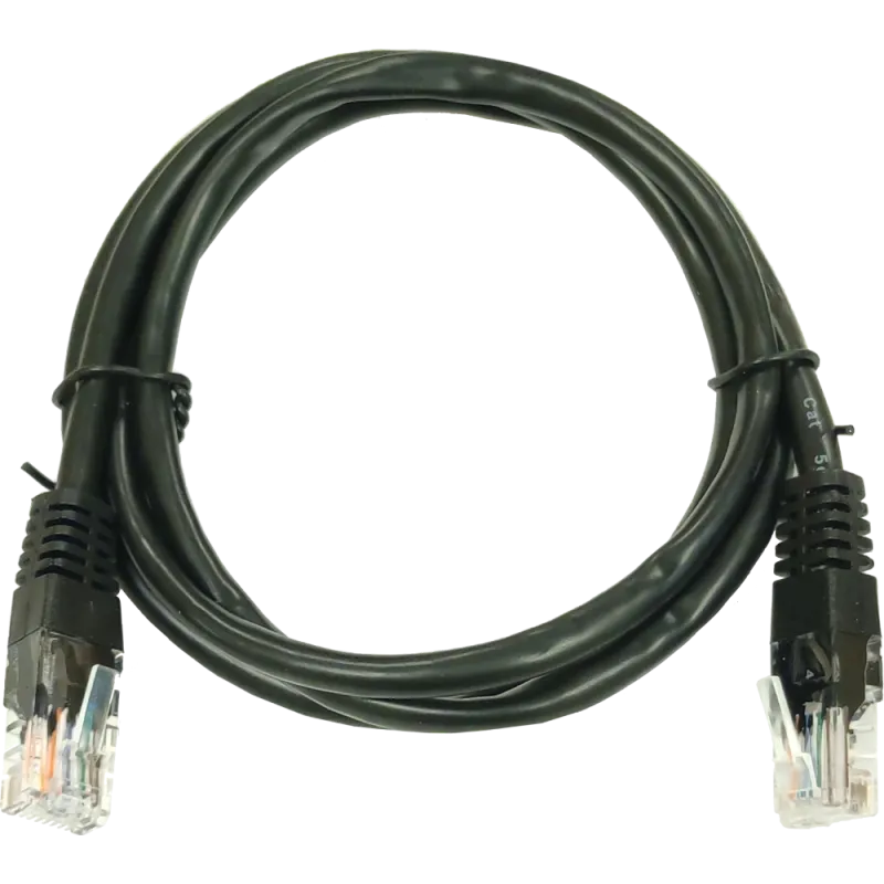 PAUT3300-BK Патч-корд UTP, 3 м, кат. 5e, чорный