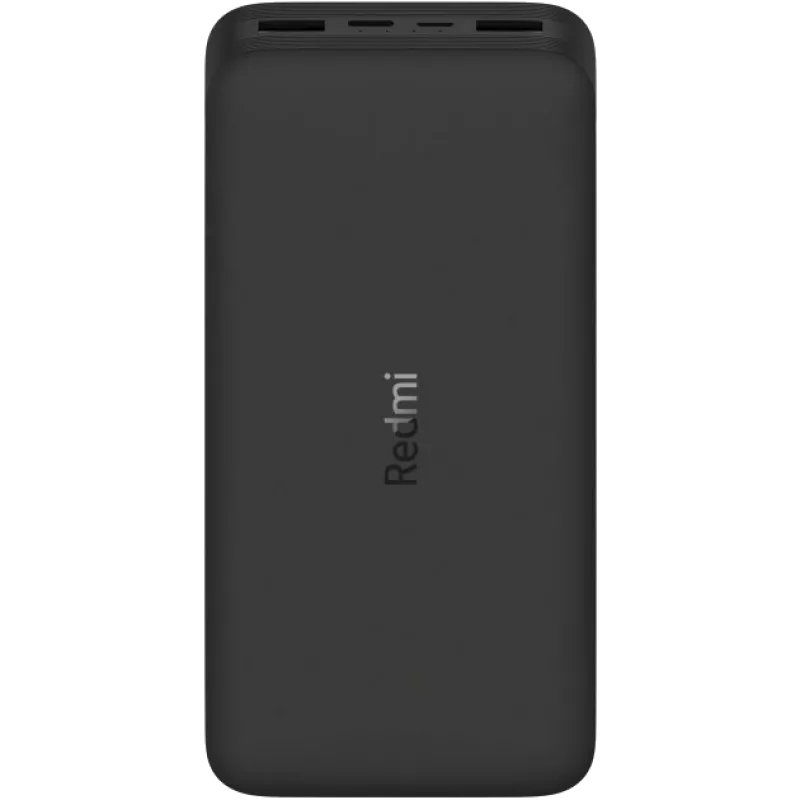 Xiaomi Redmi Power Bank 20000 mAh 2xUSB QC 3.0 18 W PB200LZM Black (VXN4304GL) Повербанк