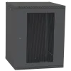 IPCOM 15U 600x600 Шафа телекомунікаційна двері перф(чорна)