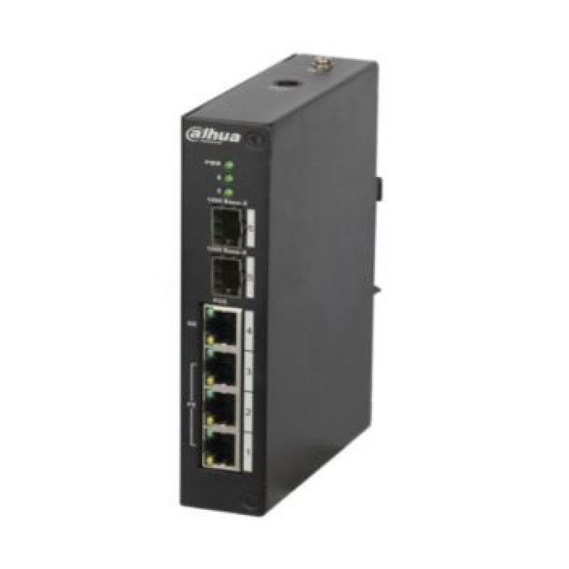 Dahua DH-PFS4206-4P-120 POE Коммутатор 4 порта управляемый