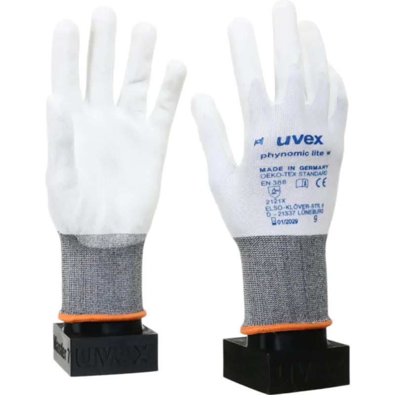 UVEX Phynomic Lite р.9 (6004109) Рукавички захисні