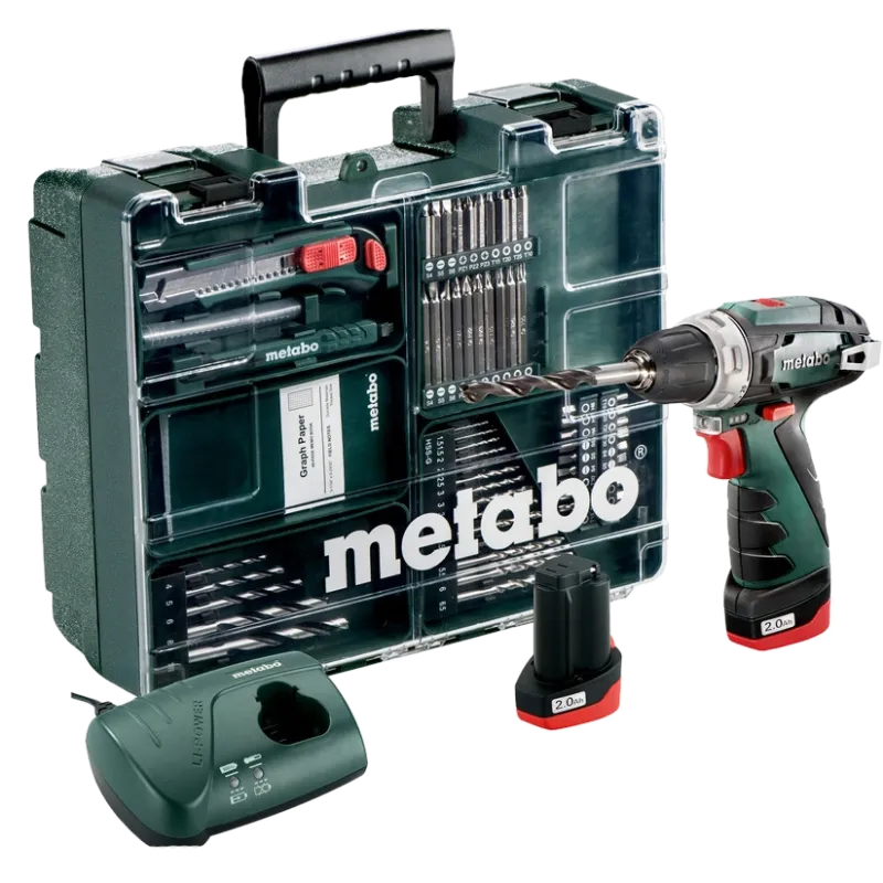Metabo PowerMaxx BS Basic Mobile Workshop Аккумуляторная дрель-шуруповерт