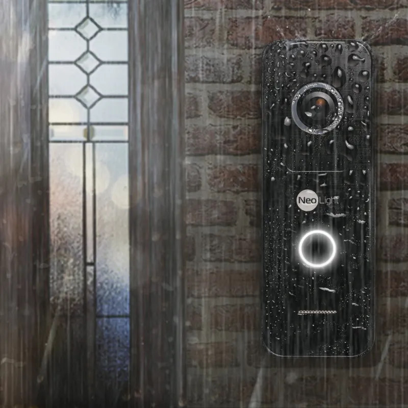 Neolight ALPHA Hybrid + PRIME FHD Black Комплект відеодомофону