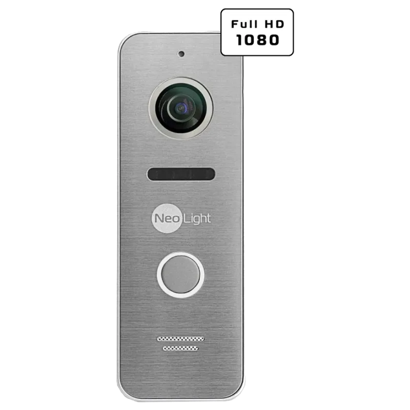 Neolight ALPHA Hybrid Black + PRIME FHD Silver з кутком Комплект відеодомофону