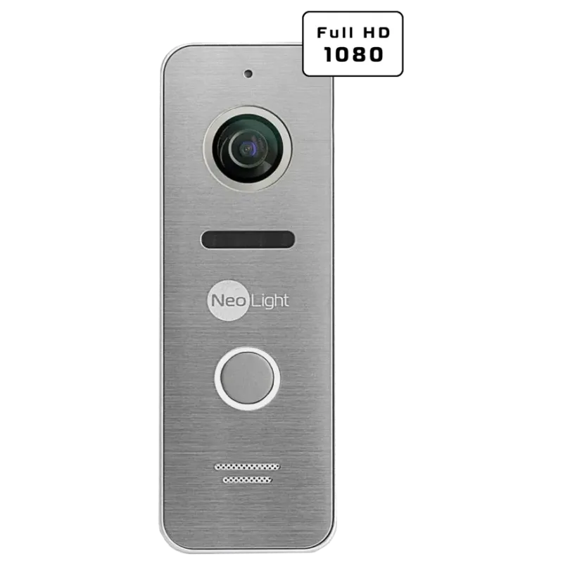 Neolight MEZZO Hybrid + PRIME FHD Silver с уголком Комплект видеодомофона