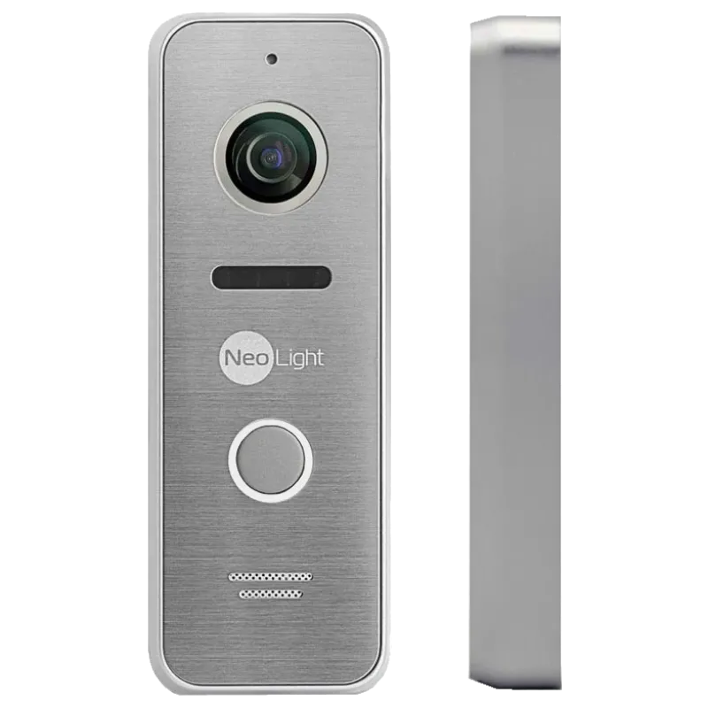 Neolight ALPHA Hybrid Black + PRIME FHD Silver з кутком Комплект відеодомофону