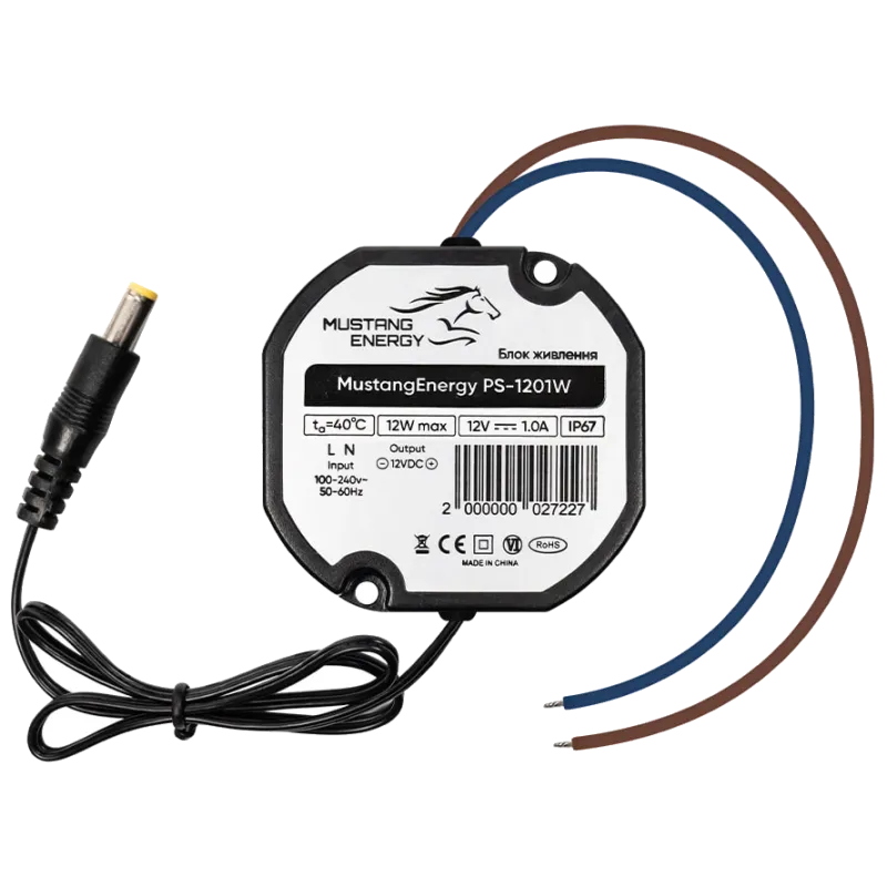 Mustang Energy PS-1201W IP67 Блок питания