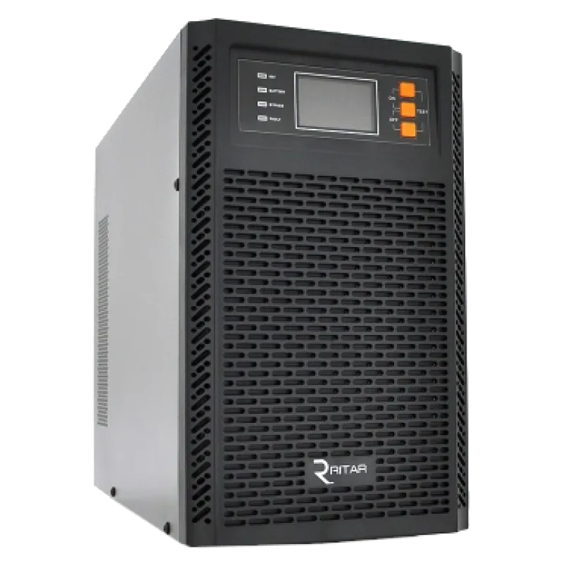 Ritar PT-3KS-LCD 3000VA (2700Вт) 72 V 12V 7.5 Ah Джерело безперебійного живлення з правильною синусоїдою