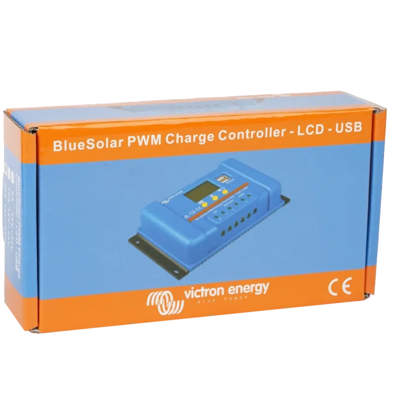 Victron Energy BlueSolar PWM-LCD&USB 12/24-20 Контролер заряду