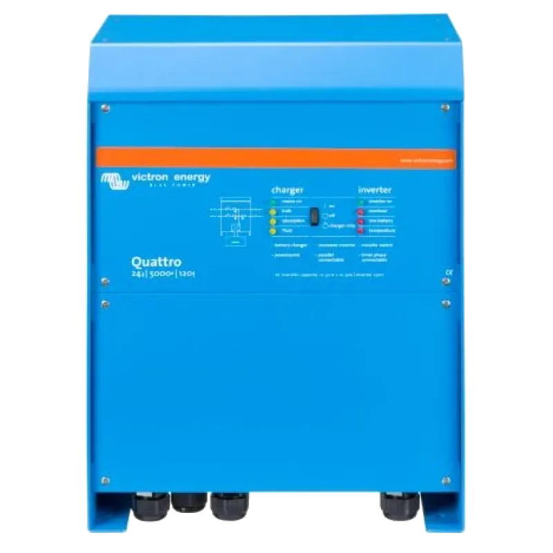 VictronEnergy Quattro 24/5000/120-100/100 однофазний чиста синусоїда Інвертор
