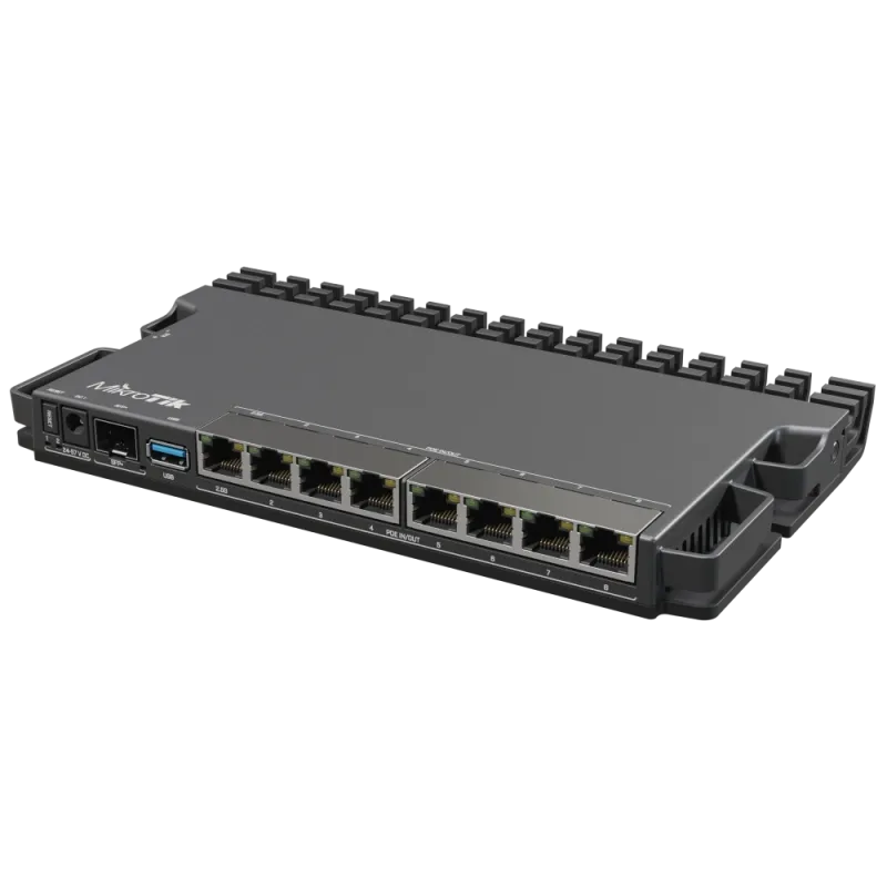 MikroTik RB5009UPr+S+IN 2.5G Ethernet 10G SFP+ PoE Маршрутизатор
