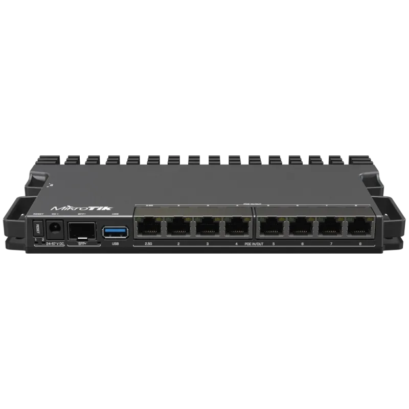 MikroTik RB5009UPr+S+IN 2.5G Ethernet 10G SFP+ PoE Маршрутизатор