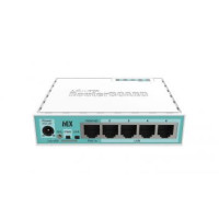 MikroTik hEX (RB750Gr3) 5-портовый Маршрутизатор