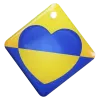 RFID KEYFOB EM RW HEART Брелок