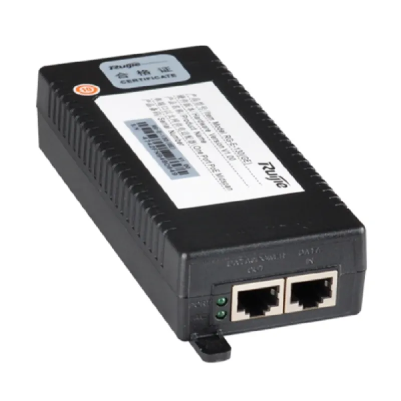 RG-E-130(GE) Інжектор POE+ (802.3af/at)