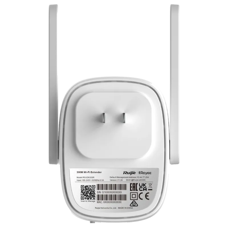 Ruijie Reyee RG-EW300R 300M Wi-Fi репитер