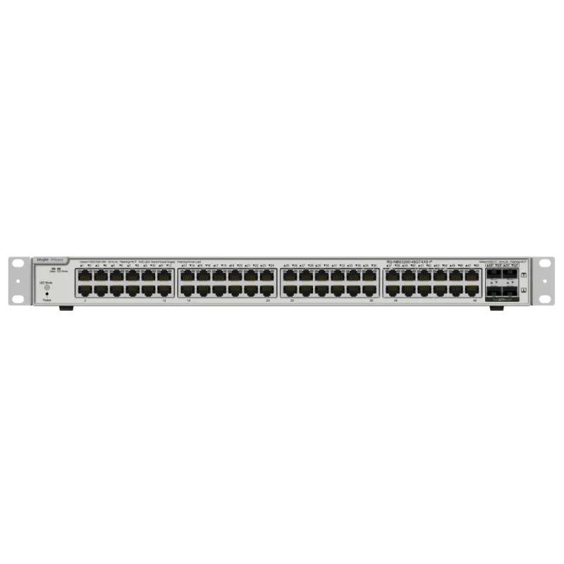 Ruijie Reyee RG-NBS3200-48GT4XS-P L2+ POE Коммутатор 48 портов управляемый