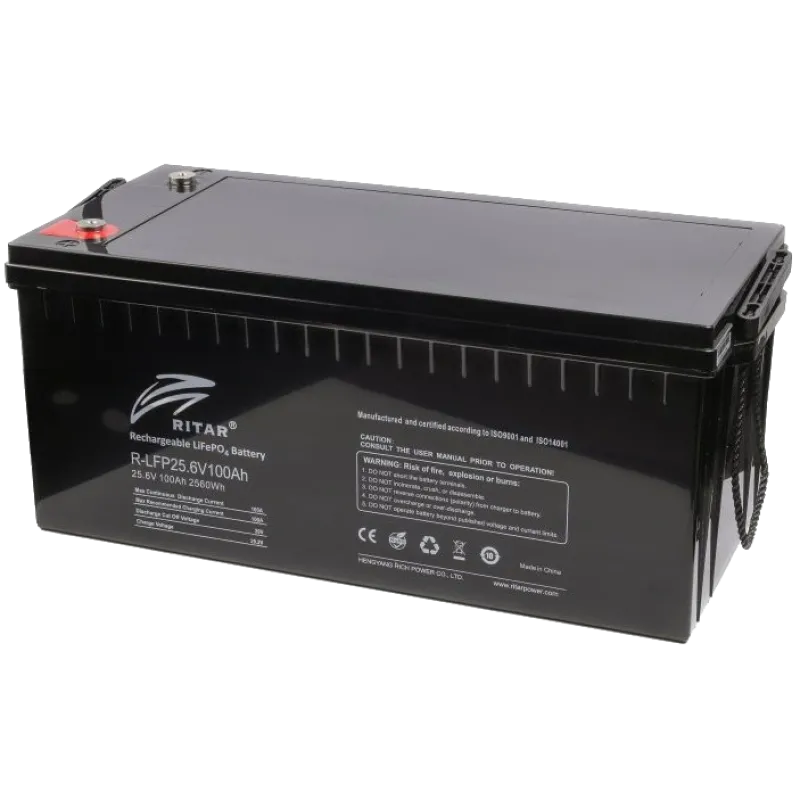 Ritar LFP25.6V100AH Аккумуляторная батарея с bluetooth