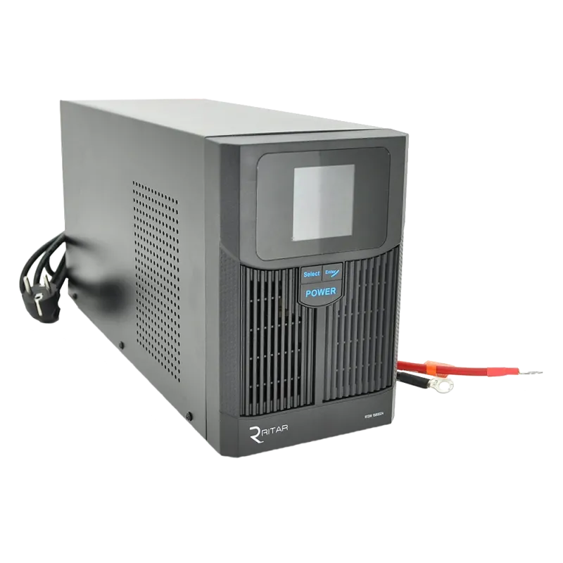RITAR RTSW-1500 LCD 1500VA 24В ИБП с правильной синусоидой под внешний АКБ